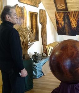 Paul Krenz im Atelier